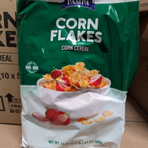 MIXED - CASE -Pass Cereal Corn Flakes 10/17oz bags