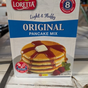 MIXED - CASE -Pass-Pancake mix 12/14oz box