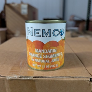 MIXED - CASE -Pass-Mandarin Oranges 24/11oz can