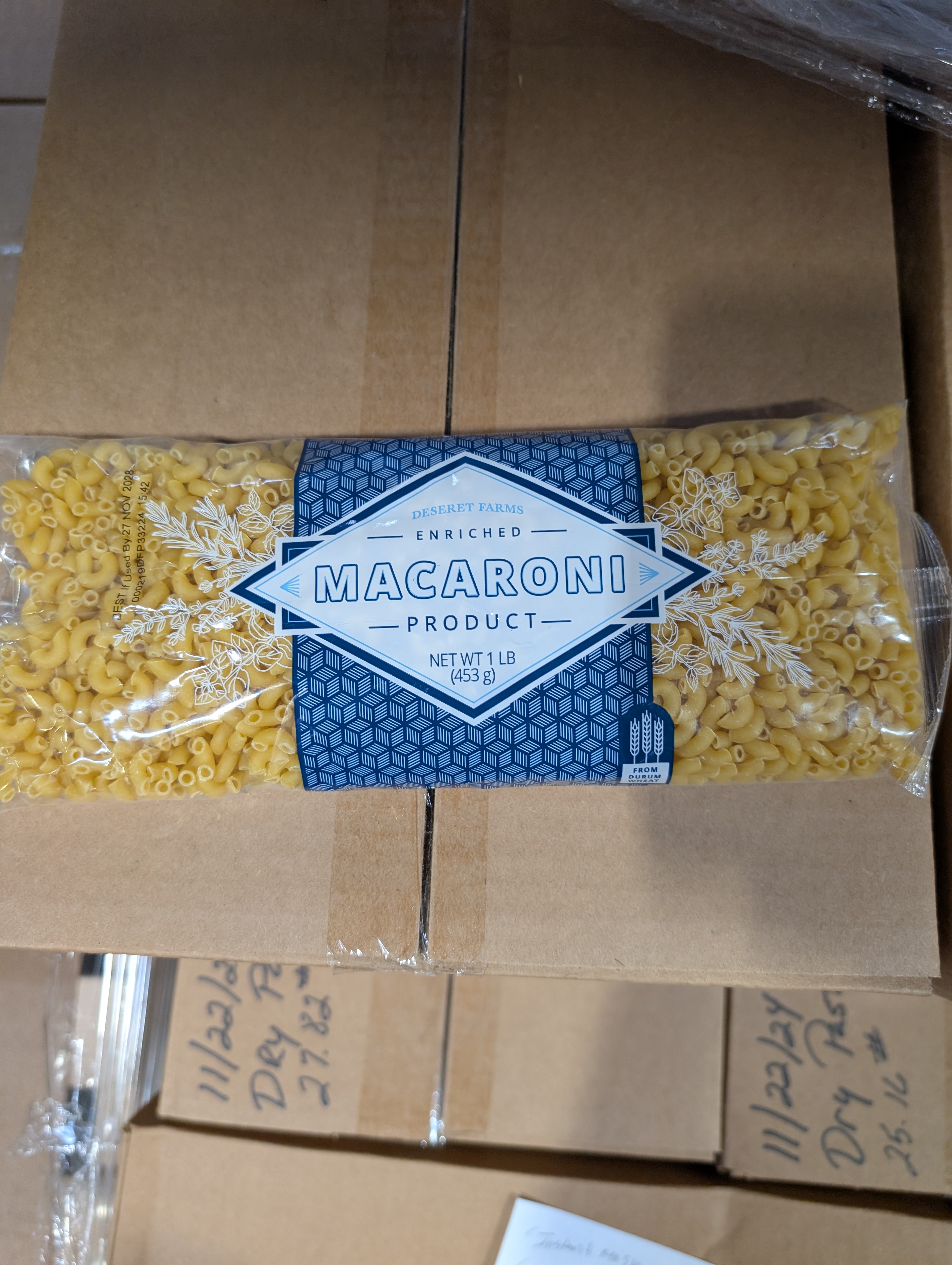 MIXED - CASE -Macaroni 20/1lb bags