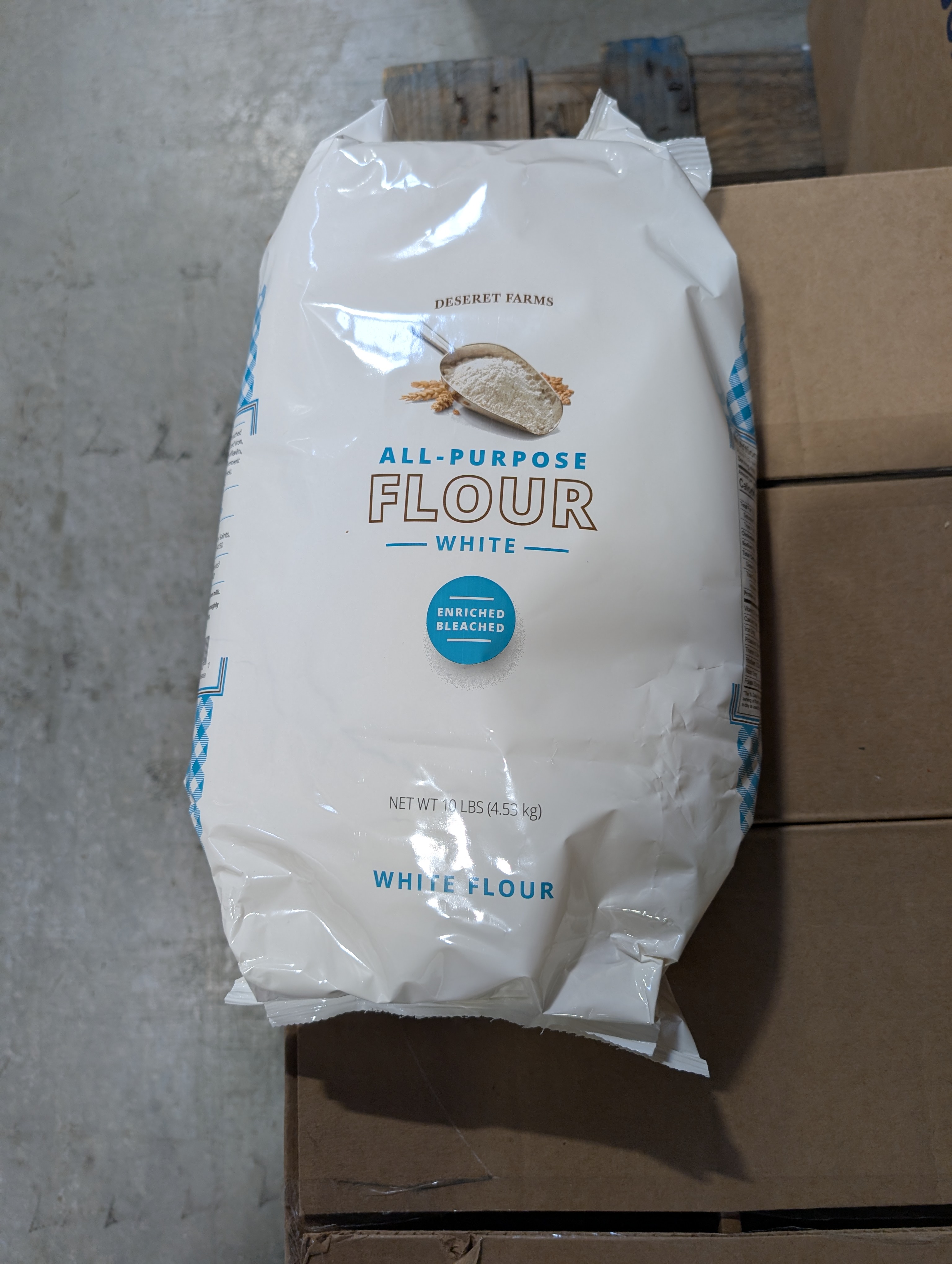 MIXED - CASE -White Flour 4/10lb bags